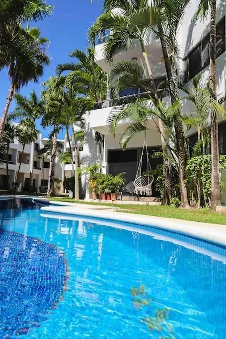Apartment Lovely 2 Bdrm Condo In Gated Community & Pool View Playa del Carmen